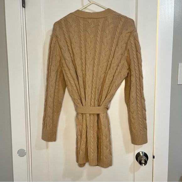 Evereve Cable Knit Cardigan Sweater - Picture 2 of 12